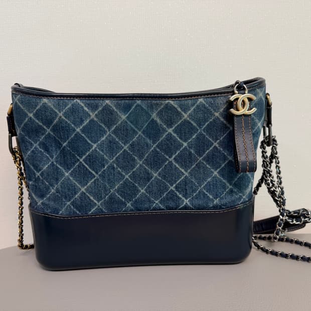 샤넬 가브리엘 데님 호보백 미듐