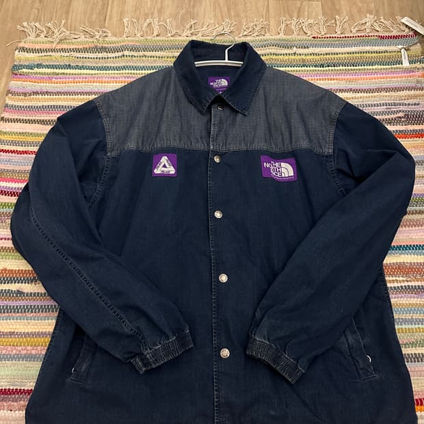 팔라스 노스페이스 퍼플라벨 데님자켓