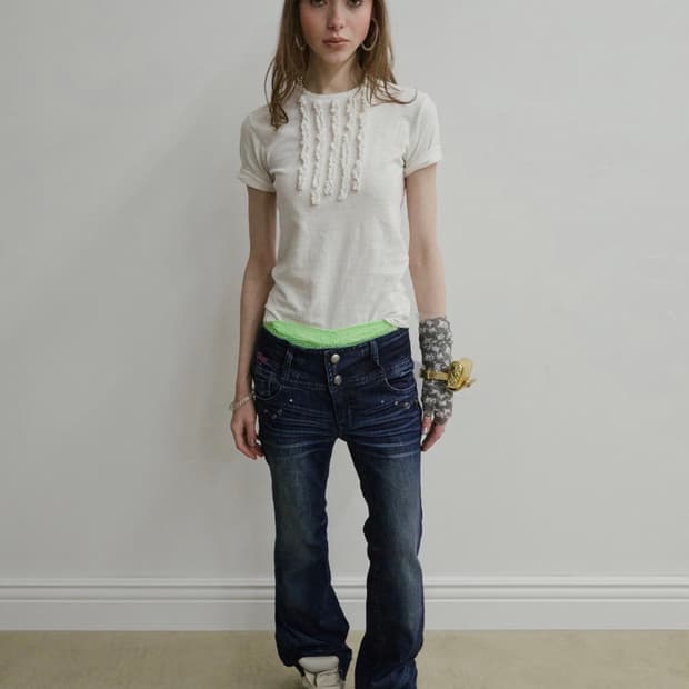 스컬프터 DIY 부츠컷 데님 인디고