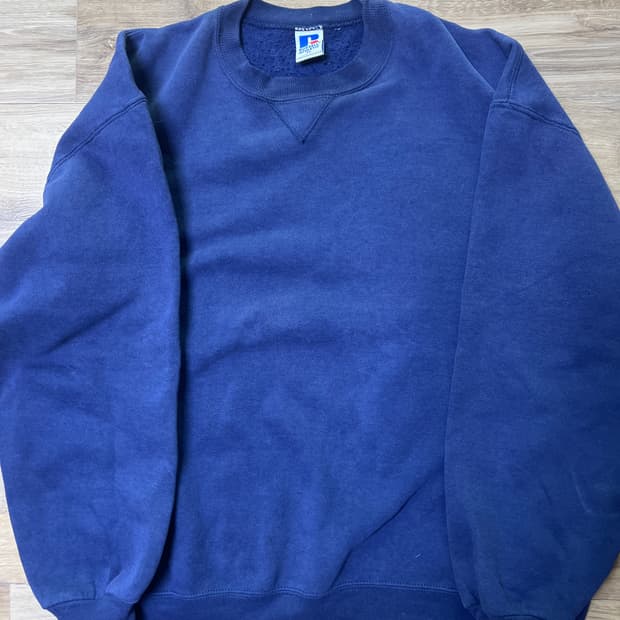 90s 러셀 블랭크 스웻 usa xl