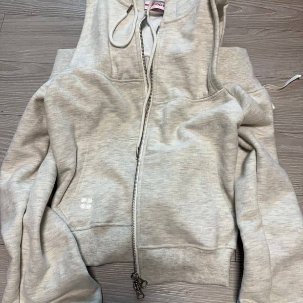 하이스쿨디스코 어깨 트임 후드