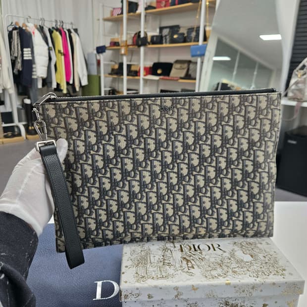 [50%세일] 디올 오블리크 클러치백