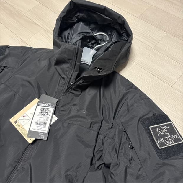 아크테릭스 리프 콜드 WX 후디 LT 젠 2 .1블랙 + 패치포함