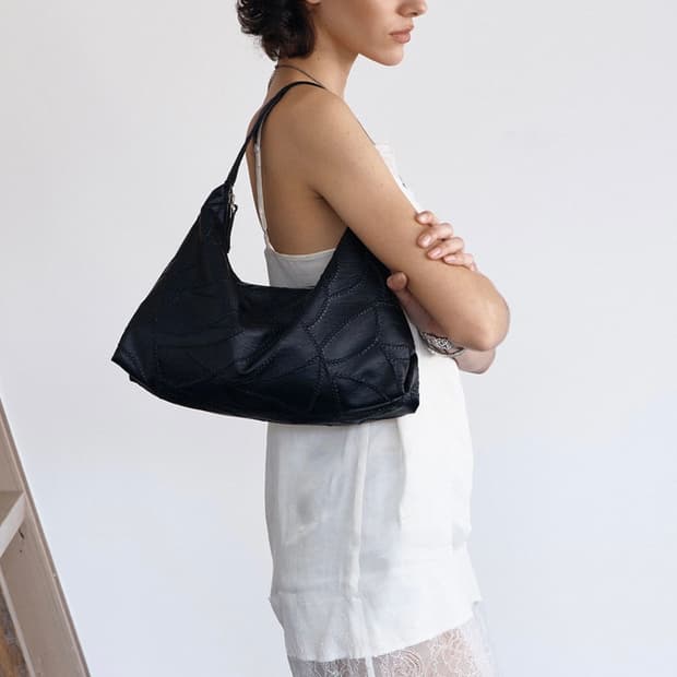 샌드뮤지엄 호보백 미니 블랙