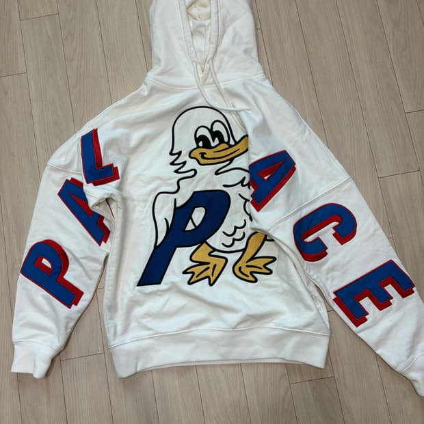 Palace 팔라스 Duck Out Hood 화이트 M 