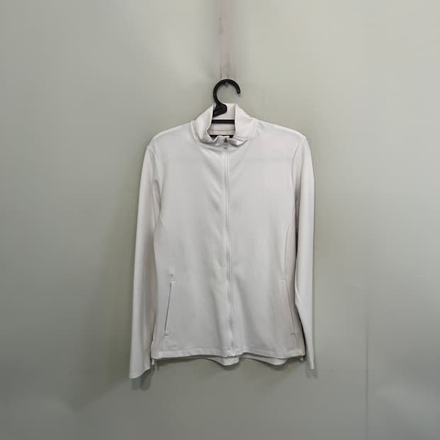 나이키 여성 드라이핏 집업 자켓 M 화이트 