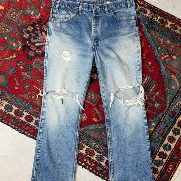 90's USA Made 빈티지 리바이스 517 부츠컷