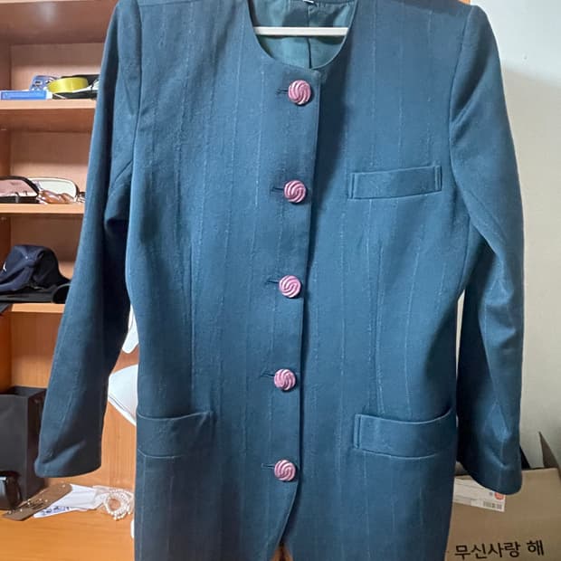 일본빈티지 라운드넥 재킷