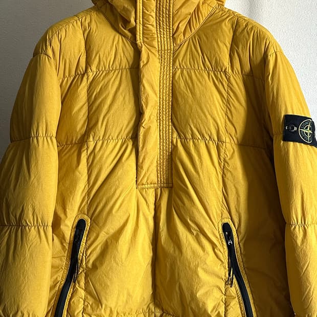 스톤아일랜드 크링클랩스 아노락 패딩 18fw XL(105-110)
