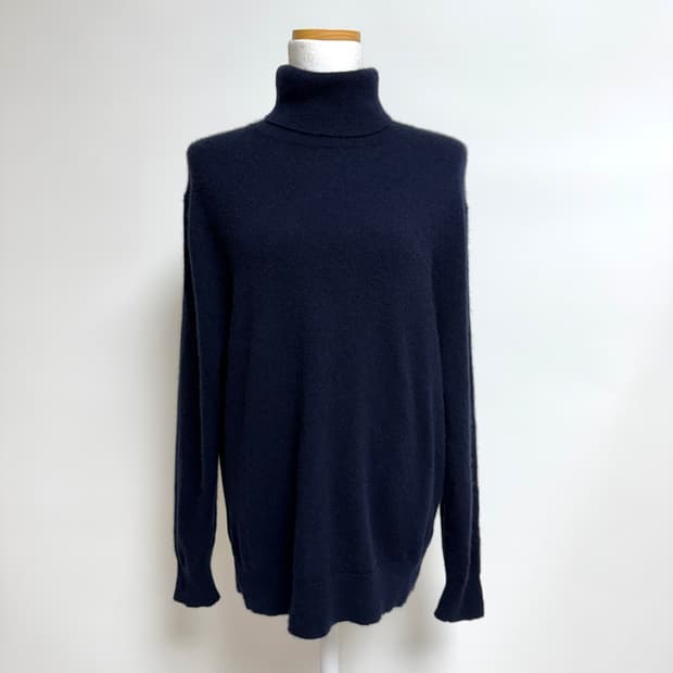 [캐시미어 100%] 유니클로 터틀넥 목폴라 XL