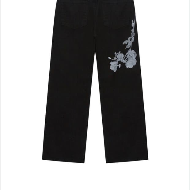 프래그팜 Fragfarm Trumpet Flower Wide Pants