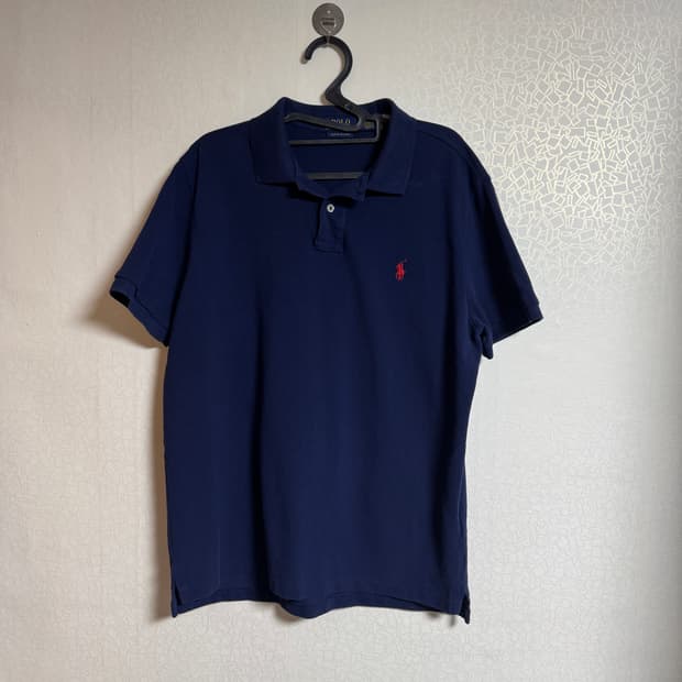 폴로 네이비 반팔 카라티 팝니다