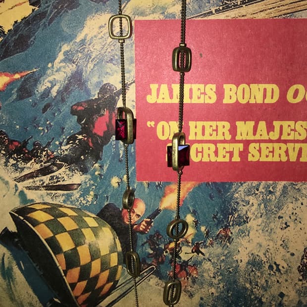 No . 41 / 타 빈티지 샵에서 산 음… 이쁜 목걸이