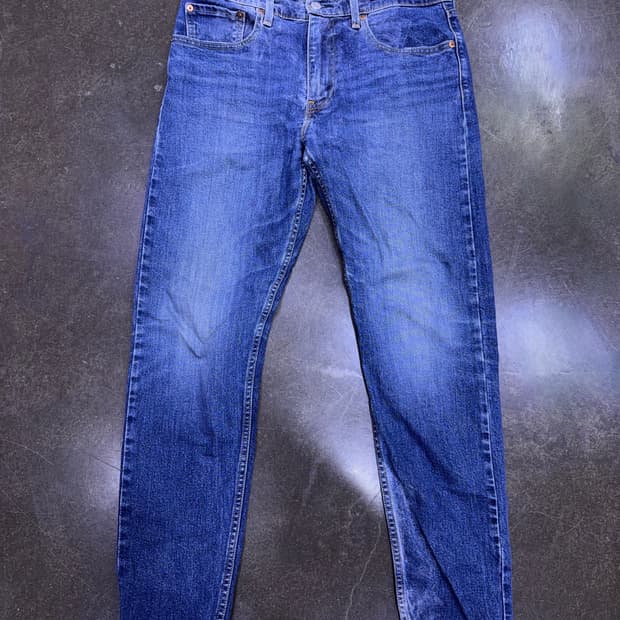 리바이스 512 슬림 테이퍼드핏 빈티지 워싱 데님팬츠 31