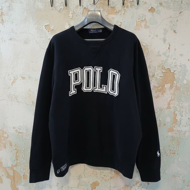 폴로 랄프로렌 블랙 맨투맨 XL