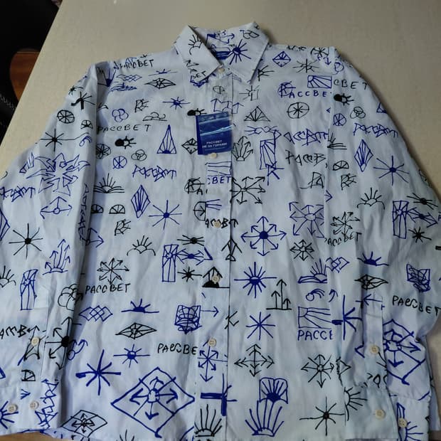 [L] Paccbet Printed shirt