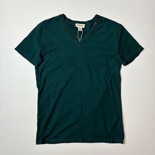 디젤 00's 브이넥 코튼 니트 PN9407