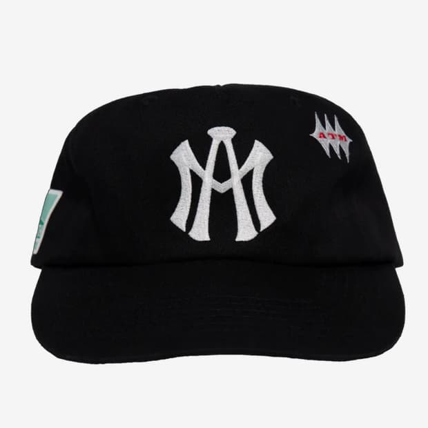 ATM LOGO BALL CAP [BLACK]