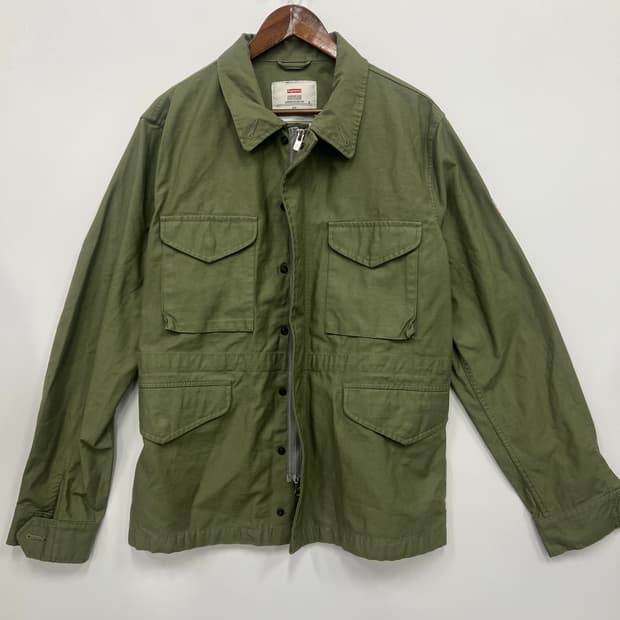 슈프림 녹색 야상