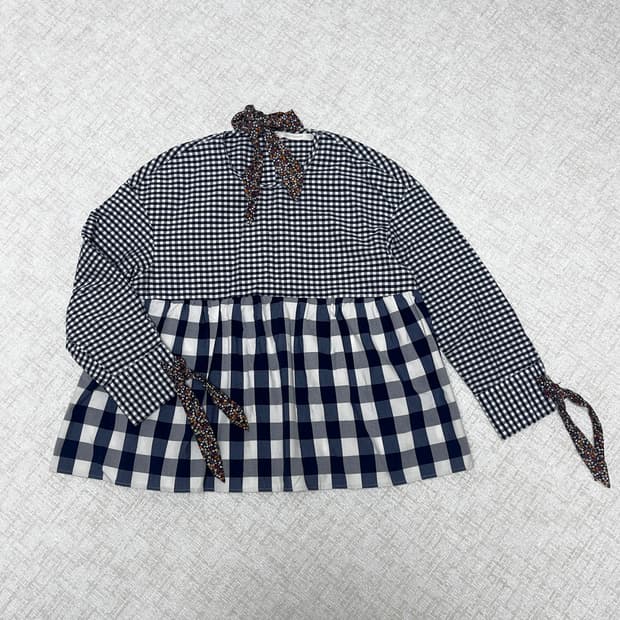 자라 체크 셔츠 (Trafaluc collection)