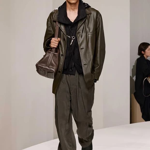 (M) 25ss 르메르 레더 카코트