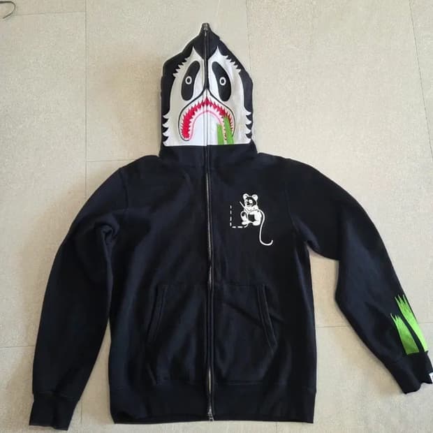 [수입] 팬더 베이프 샤크 후드집업 판매