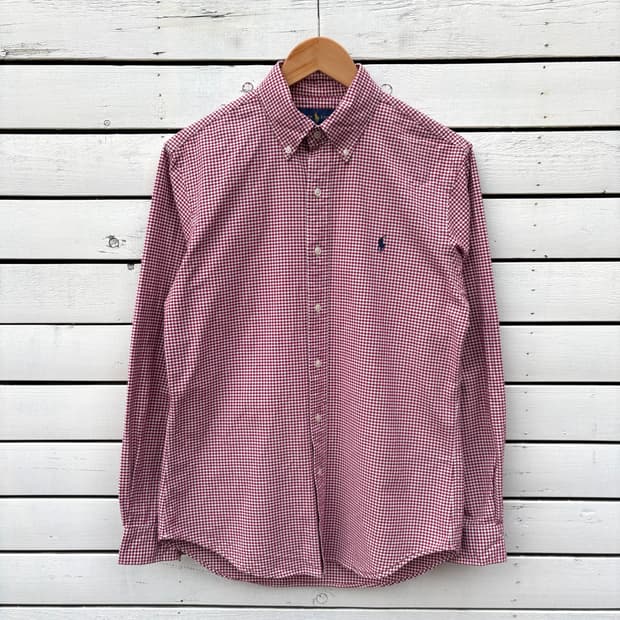 Polo 폴로 체크 셔츠