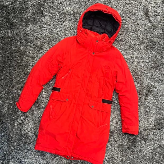 노스페이스 여성 칼리아 구스다운 롱패딩 90(L)