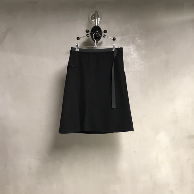 질샌더 블랙 스커트 36(W)
