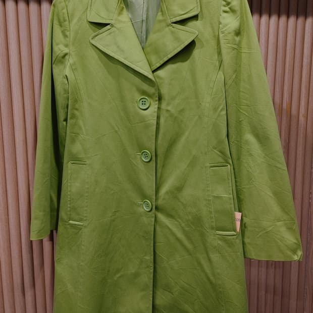 무배) 레리 리바인 싱글브레스트  코트 - S