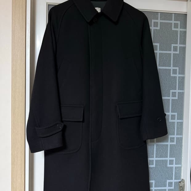 [1사이즈] 22AW 어나더오피스 보이저 발마칸 블랙