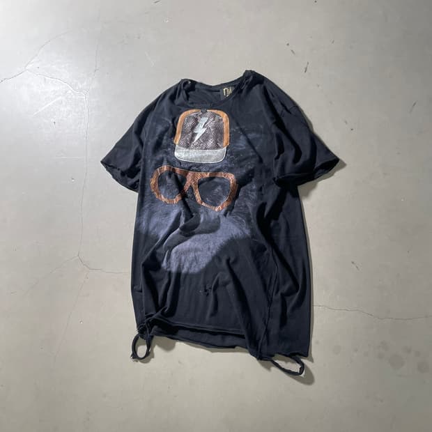  nil & mon  Graphic Distressed T-Shirt
