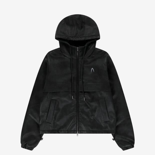 아캄 레더 푸퍼자켓 Leather Puffer Jacket