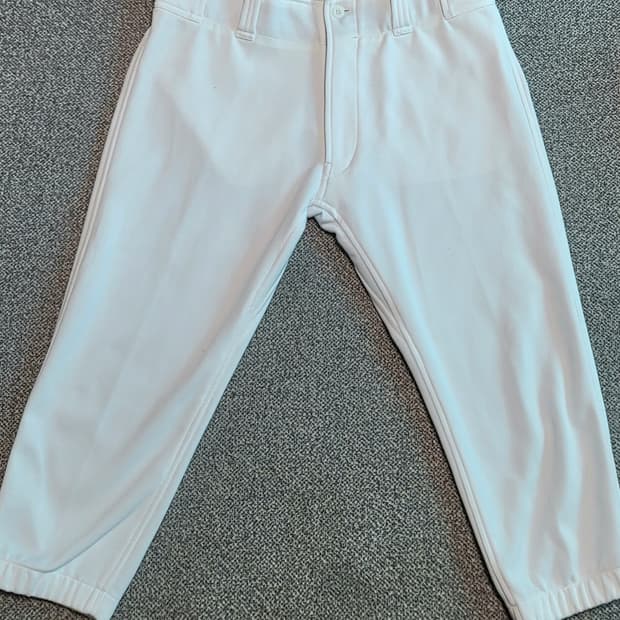 아디다스 야구 바지 L 사이즈 야구 일상   7부 바지