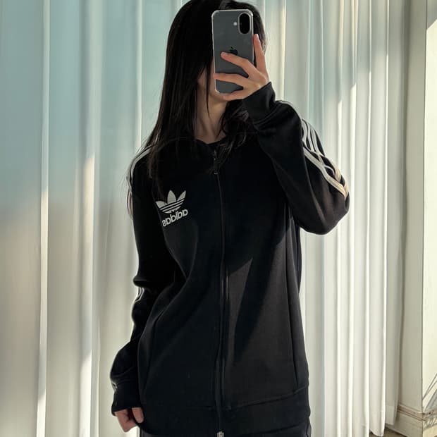 [M]아디다스 유로파 블랙 트랙탑 져지