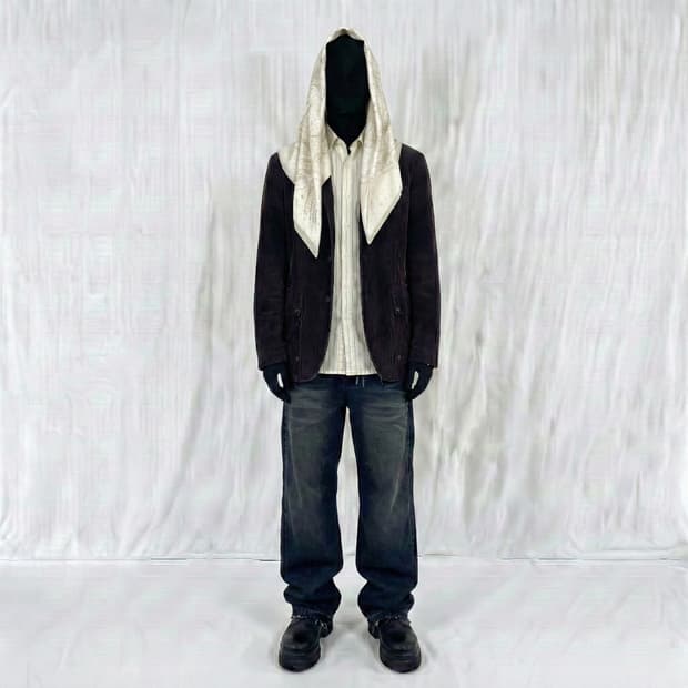 sisley corduroy jacket