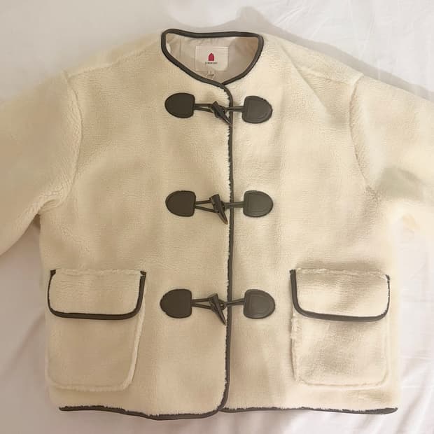 꼬모니노즈 떡볶이 털 아우터 모리걸 오네갸루 히메갸루