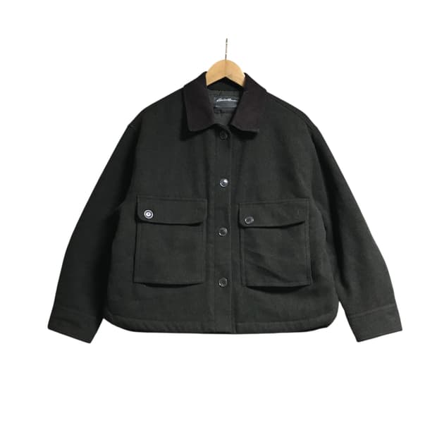 에디바우어 투포켓 모직 트러커자켓