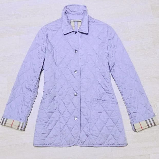 버버리 퀼팅 자켓 55 정품 