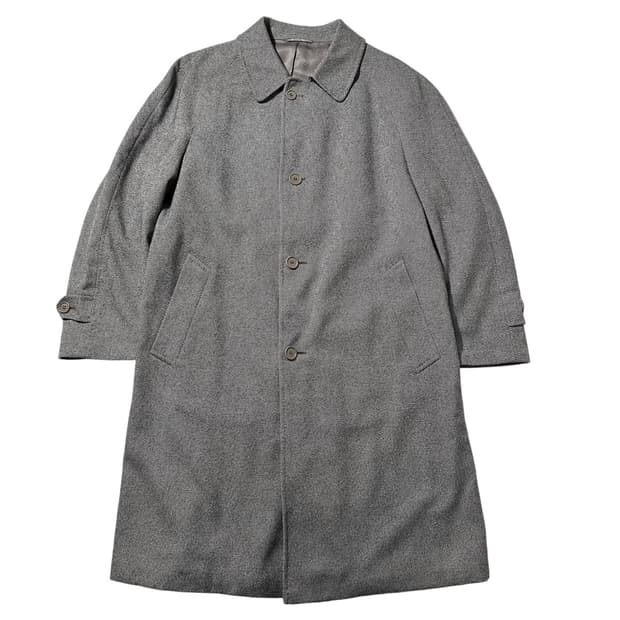 크리스챤 디올 울 캐시미어 싱글 발마칸 코트