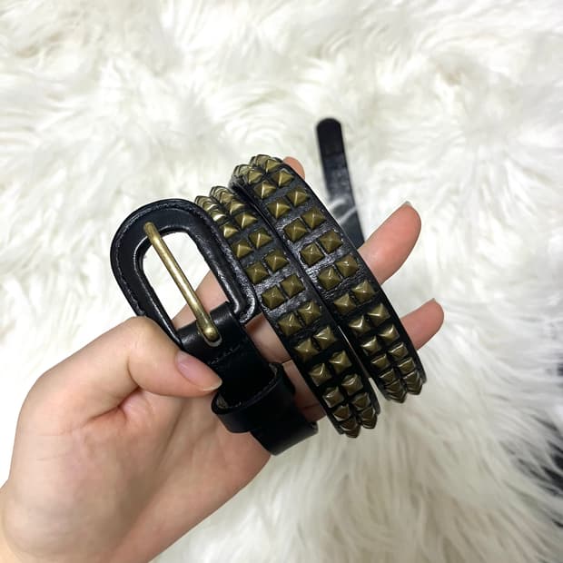 vintage studded belt