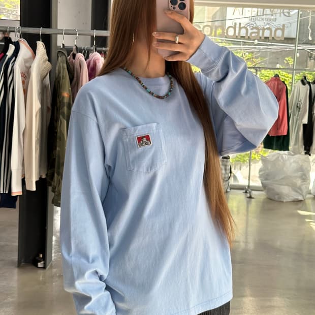 벤데이비스 포켓 롱슬리브 소라