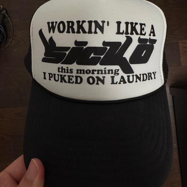 sicko 모자 트러커