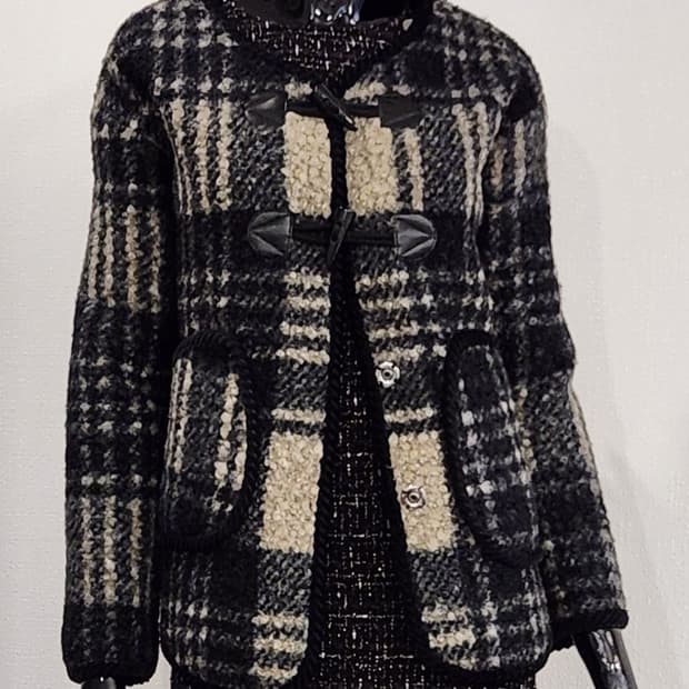 더플 뽀글이 자켓 