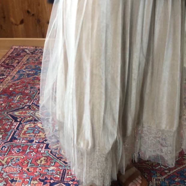 0027 - Sandy Beach Lace Skirt
