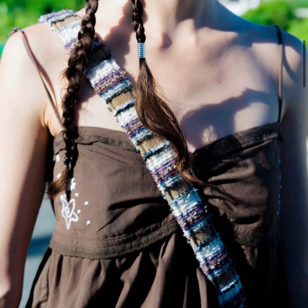 Coyseio solar stitch sleeveless brown