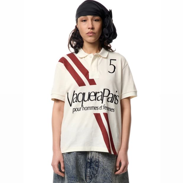 [S,L,XL]바퀘라 26ss VAQUERA 폴로 티셔츠