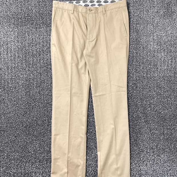 빈티지9. 디키즈 코튼 레귤러 핏 치노 팬츠 연베이지