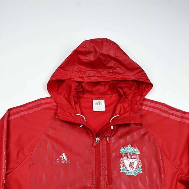 아디다스 리버풀 풋볼 바람막이 자켓 (M)