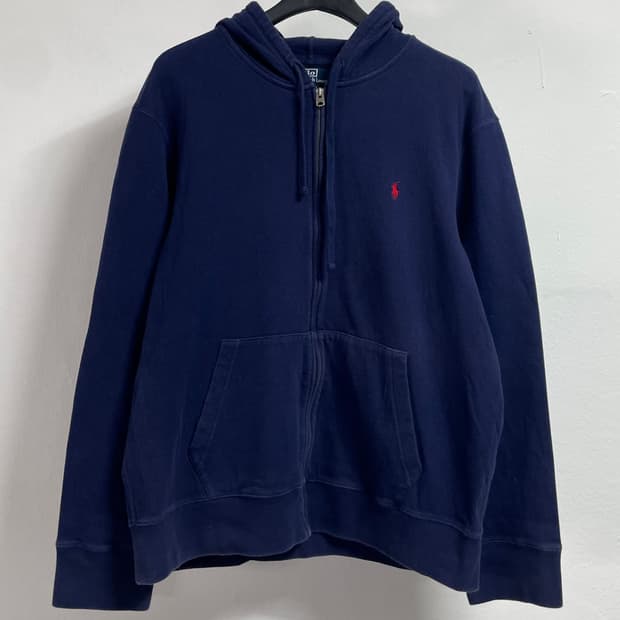 폴로 랄프로렌 네이비 후드집업 (on.238)